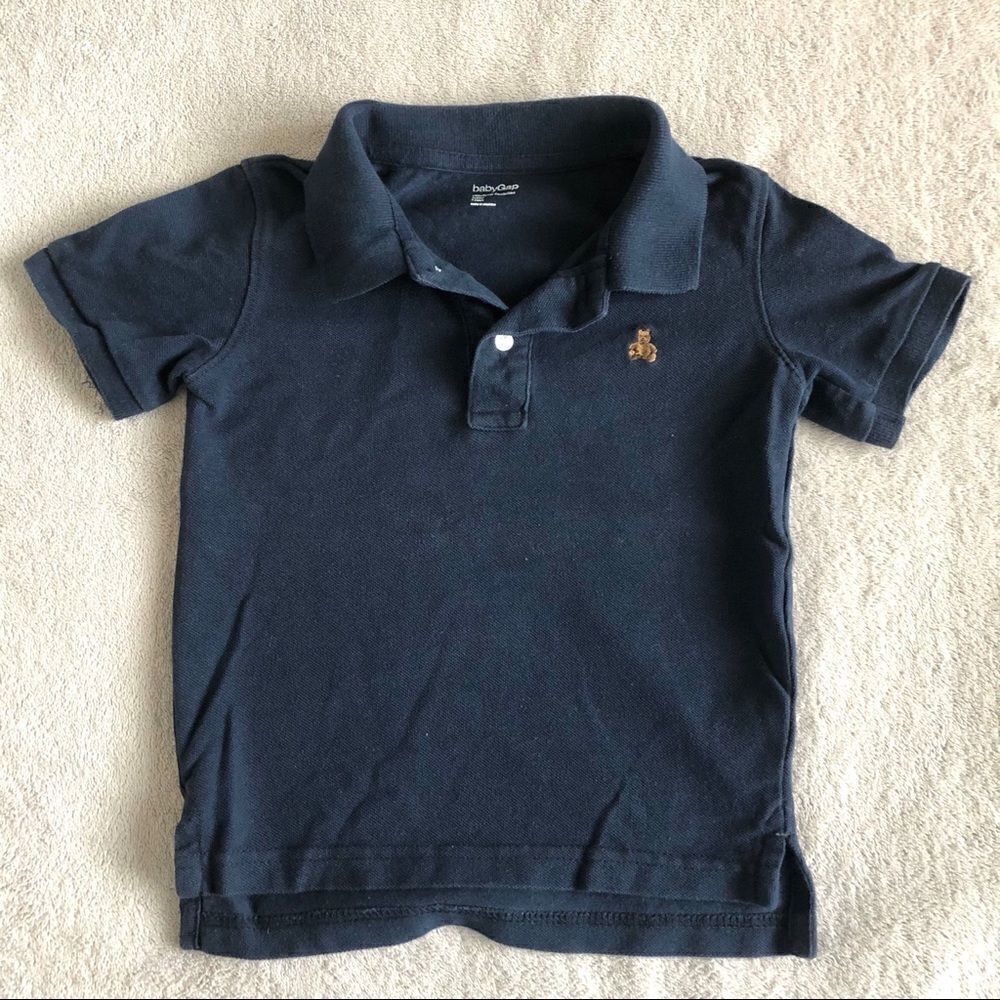 Baby Gap Navy Short Sleeve Polo Shirt